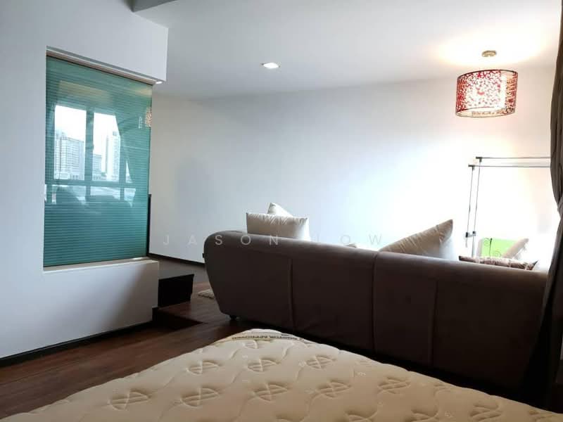 Servis Apartment untuk Disewa di Ritze Perdana 1 - Jason Low - Living Room - PropertyGuru.com.my