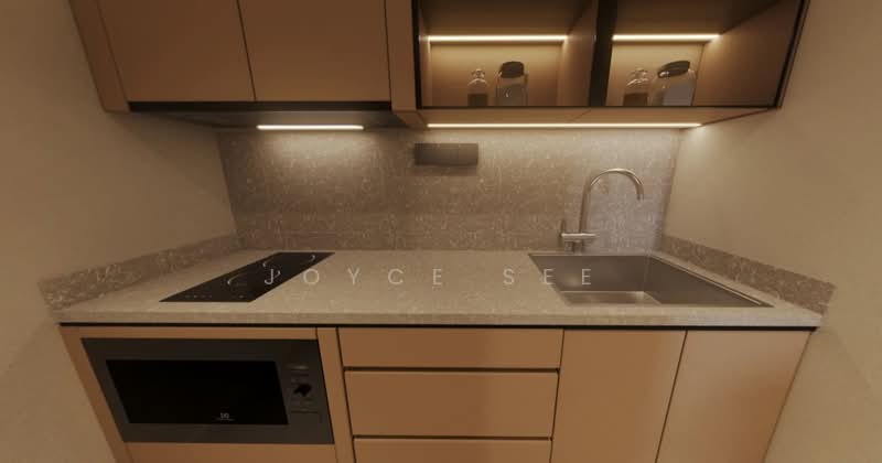 Servis Apartment untuk Dijual di Tropicana Cenang - Joyce See - Kitchen - PropertyGuru.com.my