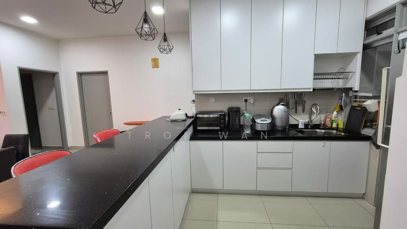 Condominium for Rent at Green Park Residence - Tron Wan - Kitchen - PropertyGuru.com.my