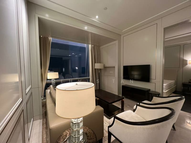 Servis Apartment untuk Disewa di Pavilion Suites - Rehvus Tan - Living Room - PropertyGuru.com.my