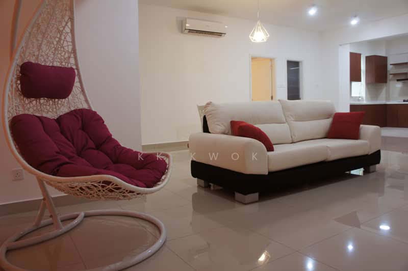 Service Residence for Sale at Summerton - KK Kwok - Living Room - PropertyGuru.com.my