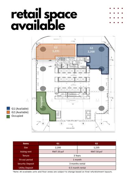 Retail Space for Rent in Bukit Nenas (KL City Centre) - andrew lim - PropertyGuru.com.my