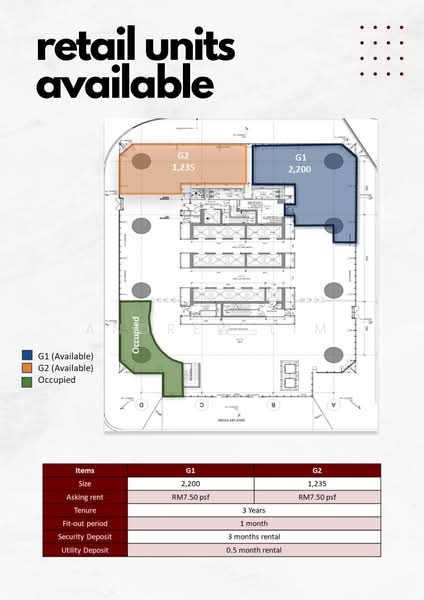 Retail Space for Rent in Bukit Nenas (KL City Centre) - andrew lim - PropertyGuru.com.my