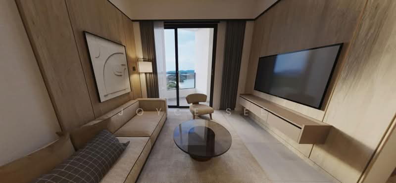 Service Residence for Sale at Tropicana Cenang - Joyce See - Living Room - PropertyGuru.com.my