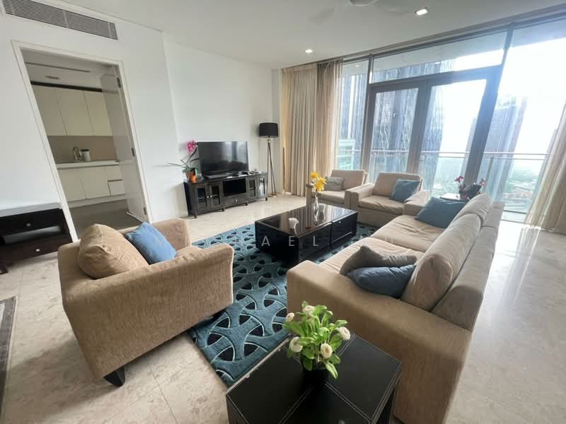 Apartment for Rent at K Residences - Michael Au - Living Room - PropertyGuru.com.my