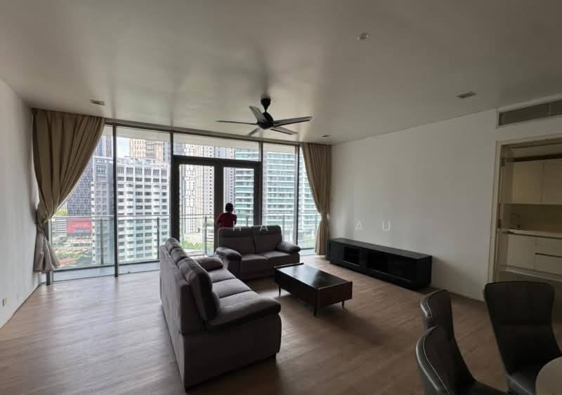 Apartment for Rent at K Residences - Michael Au - Living Room - PropertyGuru.com.my