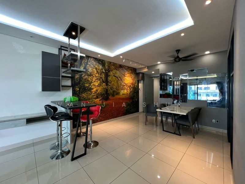 Servis Apartment untuk Dijual di Service Residence @ Landmark Residence 2 - Wan Jia Shun - Dining Room - PropertyGuru.com.my