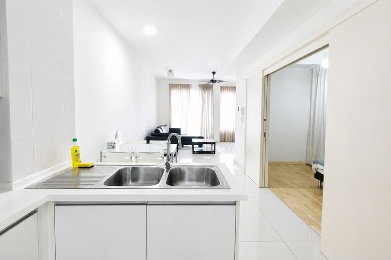 Servis Apartment untuk Disewa di Solaris Dutamas - Wei Ling - Kitchen - PropertyGuru.com.my