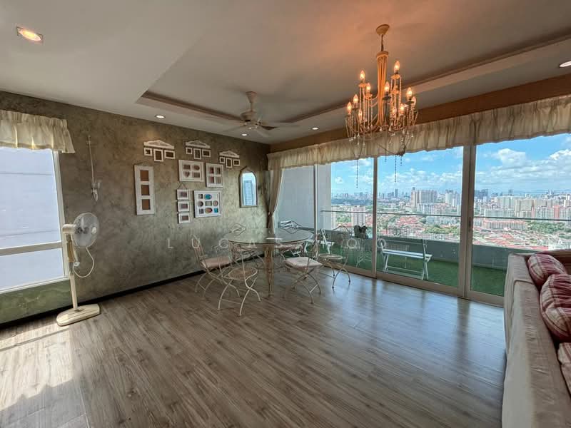 Kondominium untuk Disewa di Central Park condominium - Lucas Foo - Living Room - PropertyGuru.com.my