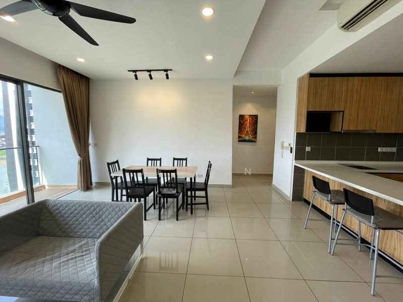 Kondominium untuk Disewa di Lakeville Residence - Jet Tan - Living Room - PropertyGuru.com.my