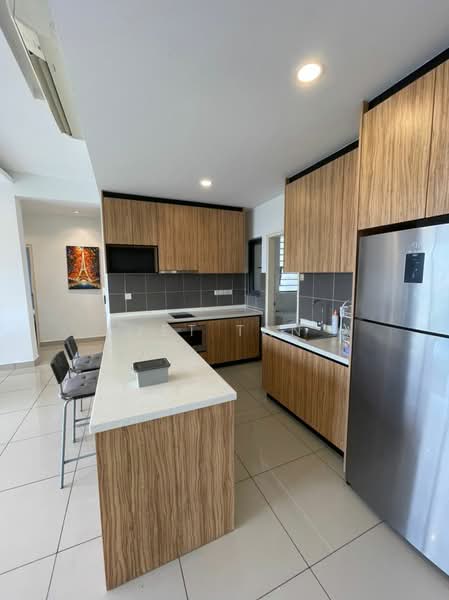 Kondominium untuk Disewa di Lakeville Residence - Jet Tan - Kitchen - PropertyGuru.com.my