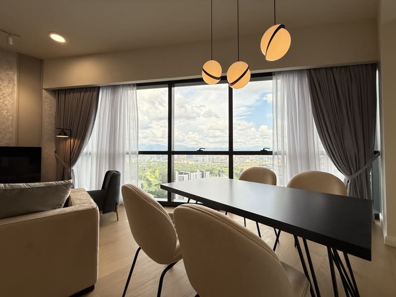Service Residence for Rent at TRX Residences - Sam Ho - Living Room - PropertyGuru.com.my