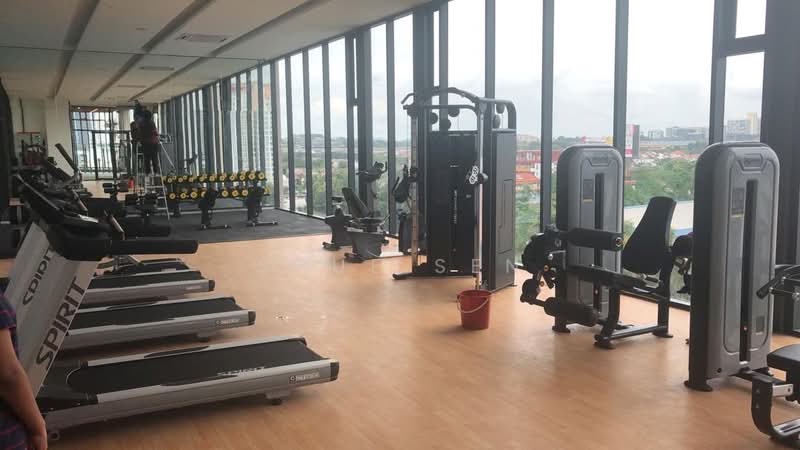 Service Residence for Rent at Kenwingston Skylofts - Shue Sen - Gym - PropertyGuru.com.my