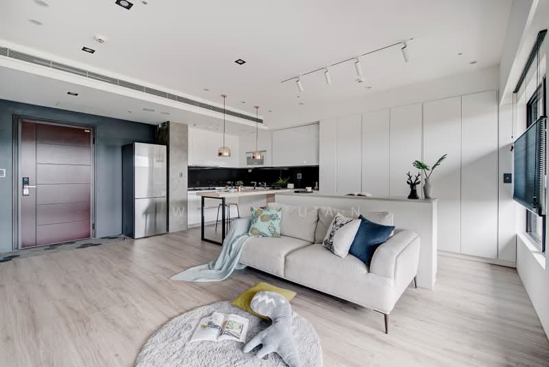 Service Residence for Sale at The Park 2 - Wen Xuan - Living Room - PropertyGuru.com.my