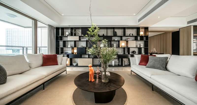 Service Residence for Sale at The Park 2 - Wen Xuan - Living Room - PropertyGuru.com.my