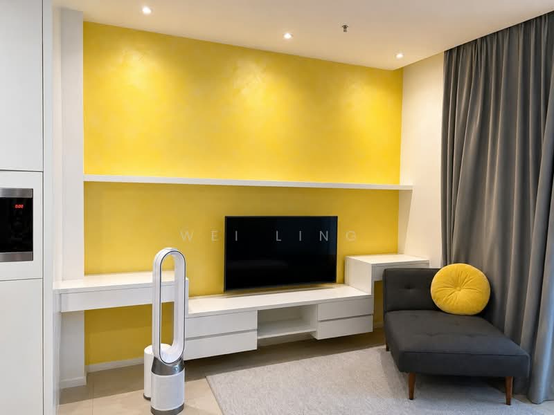 Service Residence for Rent at Arcoris SOHO - Wei Ling - Living Room - PropertyGuru.com.my