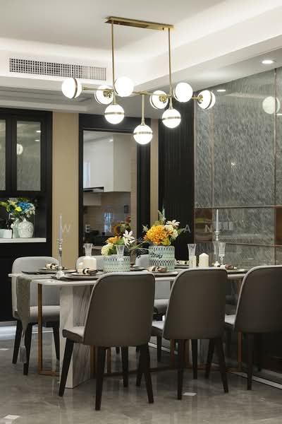 Service Residence for Sale at The Tropika - Wen Xuan - Dining Room - PropertyGuru.com.my