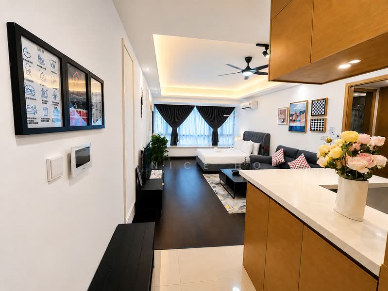 Condominium for Sale at R&F Princess Cove Phase 2-Seine Region - Janice Ho - Living Room - PropertyGuru.com.my