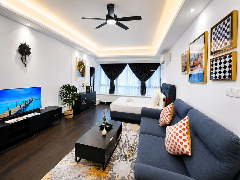 Condominium for Sale at R&F Princess Cove Phase 2-Seine Region - Janice Ho - Living Room - PropertyGuru.com.my