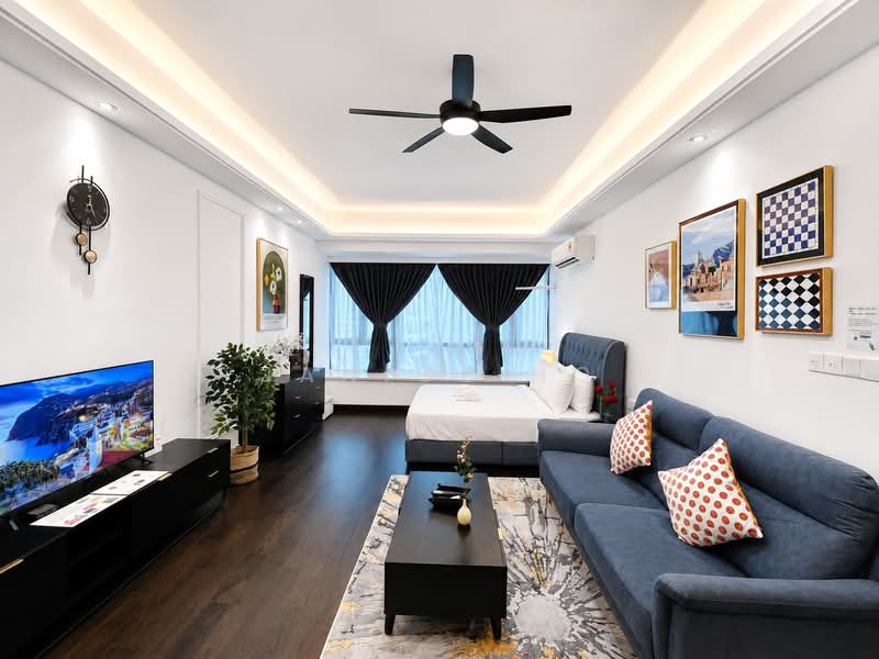 Condominium for Sale at R&F Princess Cove Phase 2-Seine Region - Janice Ho - Living Room - PropertyGuru.com.my
