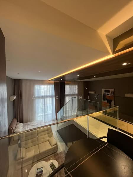 Service Residence for Rent at Quill Residence - Alex Chin - Living Room - PropertyGuru.com.my
