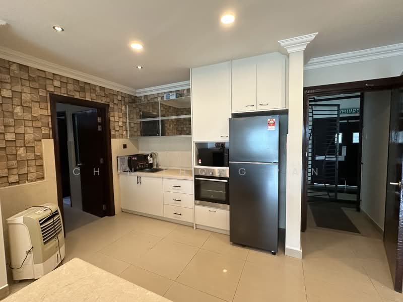 Servis Apartment untuk Disewa di Saville Residence - Chin Thong Pan - Kitchen - PropertyGuru.com.my