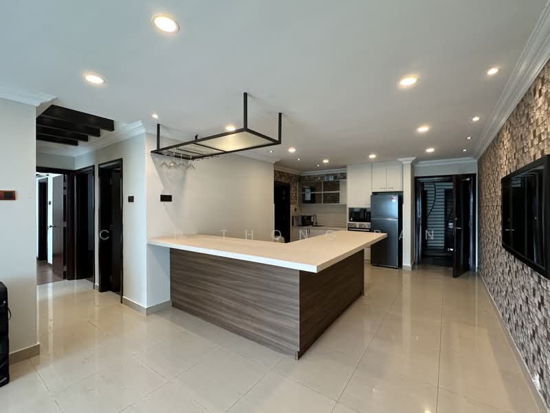 Servis Apartment untuk Disewa di Saville Residence - Chin Thong Pan - Kitchen - PropertyGuru.com.my