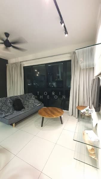 Service Residence for Sale at Southkey Mosaic - Tori Cheon - Living Room - PropertyGuru.com.my
