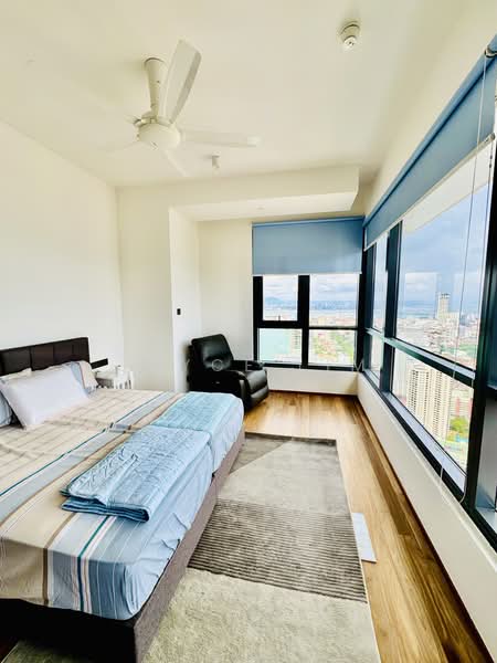 Service Residence for Rent at Marriott Residence @ Gurney - Joyce Lim - Bedroom - PropertyGuru.com.my