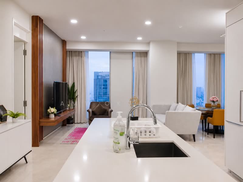 Service Residence for Rent at Tropicana The Residences - Amy Oktavia - Living Room - PropertyGuru.com.my