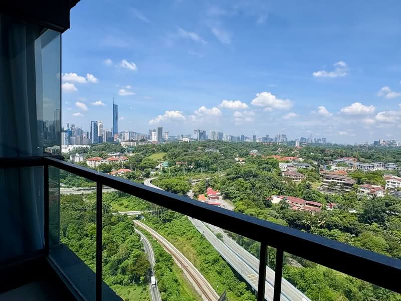 Kediaman Servis untuk Disewa di Duta Park Residences - Jennifer Yap - Balcony View - PropertyGuru.com.my