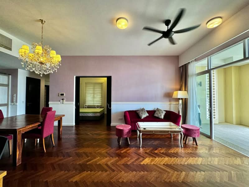 Condominium for Rent at Quayside Seafront Resort Condominiums - Marcus Choo - Living Room - PropertyGuru.com.my