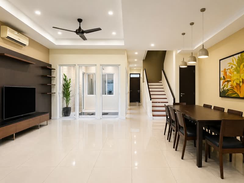 Rumah Teres untuk Dijual di Tanjung Tokong (Penang) - Billy Teh - Living Room - PropertyGuru.com.my