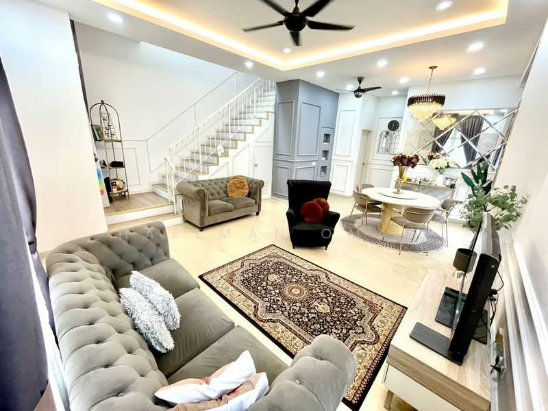 Rumah Teres 2 Tingkat untuk Dijual di Eco Grandeur (Puncak Alam) - Hazeman Omar - Living Room - PropertyGuru.com.my