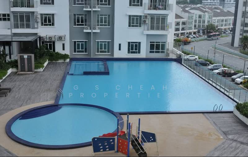 Condominium for Rent at Springville Residence - G S Cheah Properties - Swimming pool facing - PropertyGuru.com.my