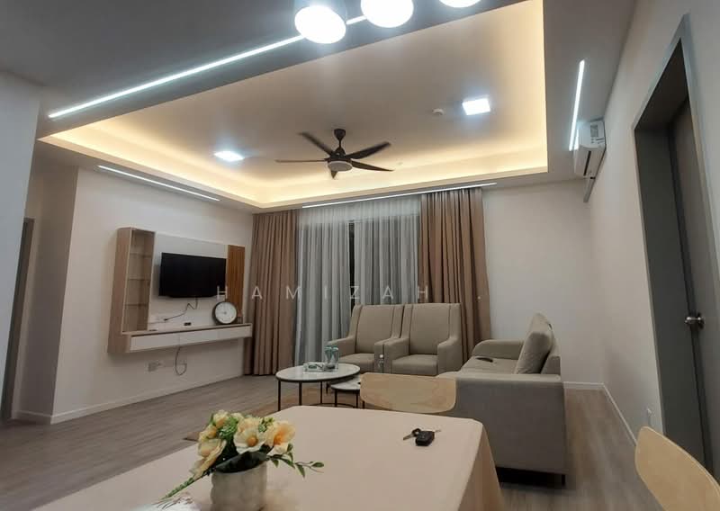 Condominium for Rent at Lakefront Residence - Hamizah . - Living Room - PropertyGuru.com.my