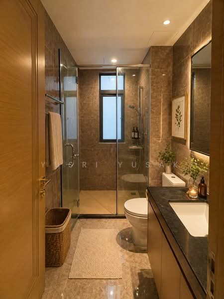 Kondominium untuk Disewa di R&F Princess Cove Phase 2-Seine Region - Yusri Yusak - Bathroom - PropertyGuru.com.my