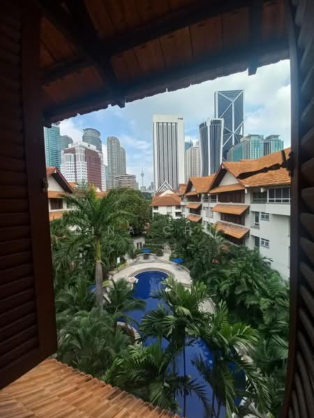 Condominium for Sale at Desa Angkasa - Lina Chua - KL Tower iew from living Hall.. - PropertyGuru.com.my