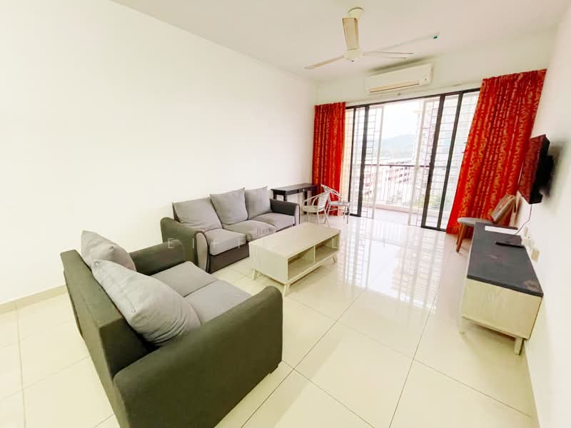 Kondominium untuk Disewa di Oasis 2 Residence - Eiffel Lai - Living Room - PropertyGuru.com.my