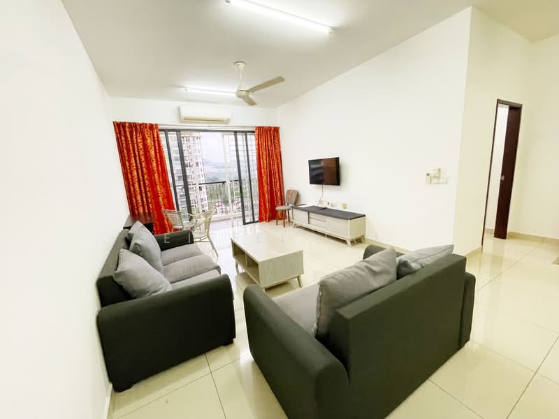 Kondominium untuk Disewa di Oasis 2 Residence - Eiffel Lai - Living Room - PropertyGuru.com.my