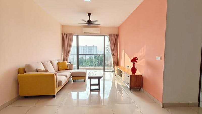 Kondominium untuk Disewa di Oasis 2 Residence - Eiffel Lai - Living Room - PropertyGuru.com.my