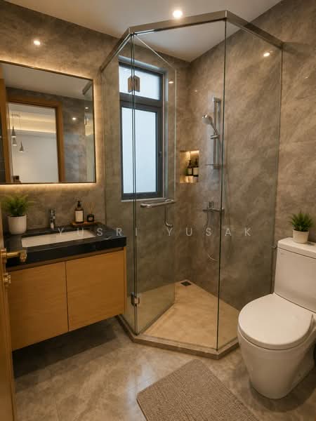 Service Residence for Rent at R&F Princess Cove Phase 1 - Yusri Yusak - Bathroom - PropertyGuru.com.my