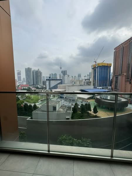Servis Apartment untuk Disewa di Lucentia Residences - Steven Leaw - Balcony - PropertyGuru.com.my
