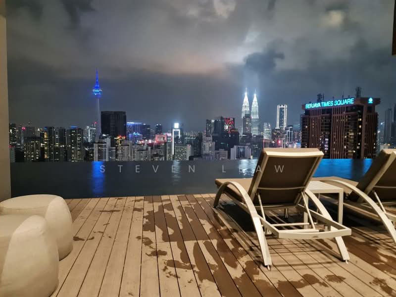 Servis Apartment untuk Disewa di Lucentia Residences - Steven Leaw - Pool - PropertyGuru.com.my