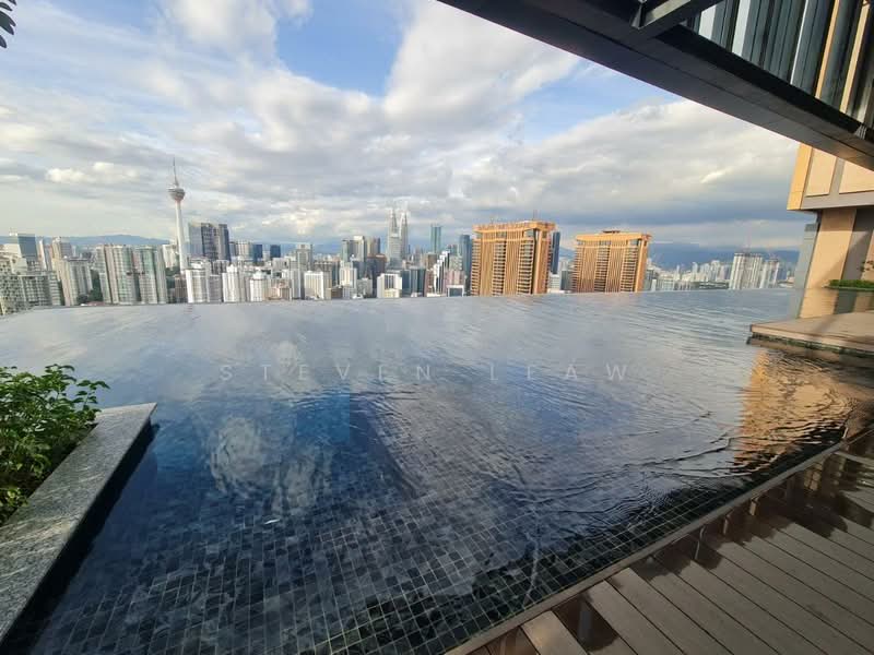 Servis Apartment untuk Disewa di Lucentia Residences - Steven Leaw - Pool - PropertyGuru.com.my