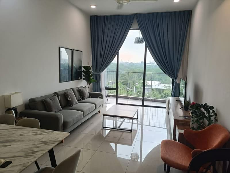 Kondominium untuk Disewa di The WaterEdge (Pinggiran Air) - Janice Yong - Living Room - PropertyGuru.com.my