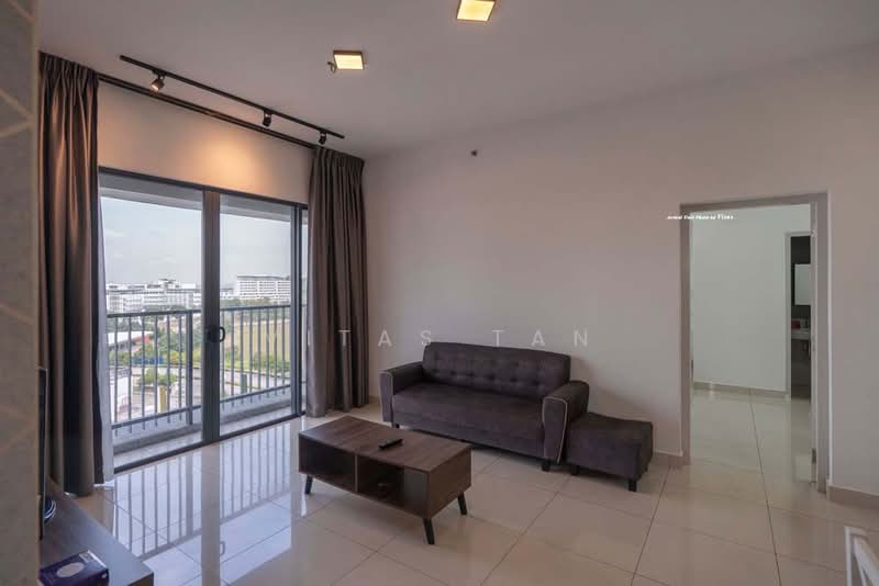 Service Residence for Rent at Setia City Residences - Vitas Tan - Living Room - PropertyGuru.com.my