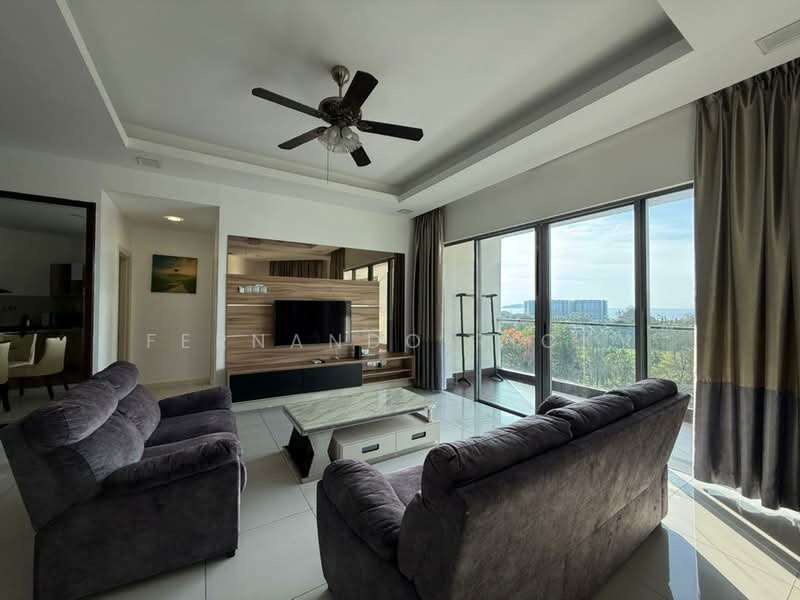 Service Residence for Sale at The Loft @ KK Times Square - Fernando Ricky - Living Room - PropertyGuru.com.my