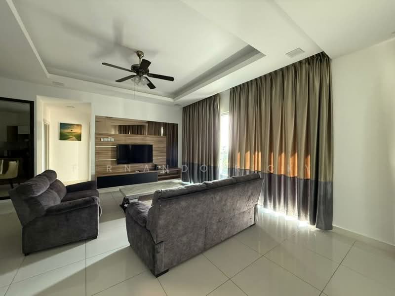 Service Residence for Sale at The Loft @ KK Times Square - Fernando Ricky - Living Room - PropertyGuru.com.my