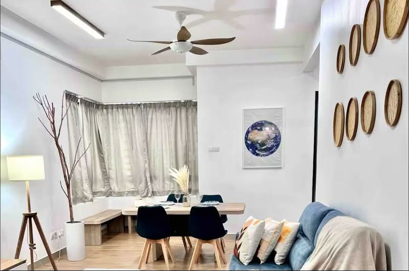 Kondominium untuk Disewa di Rafflesia - Serene Lai - Living Room - PropertyGuru.com.my